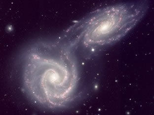 Les galaxies amoureuses