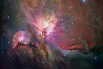 La célèbre nébuleuse d'Orion